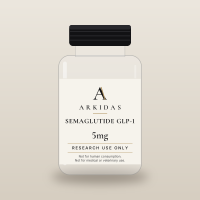 Arkidas Semaglutide GLP-1 5mg research compound vial