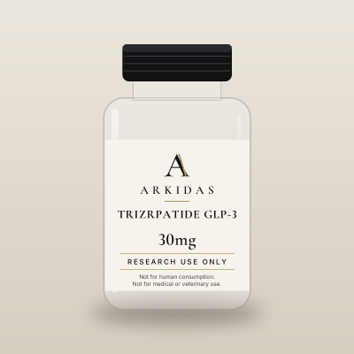 Arkidas Trizrpatide 30mg GLP-3 research compound vial