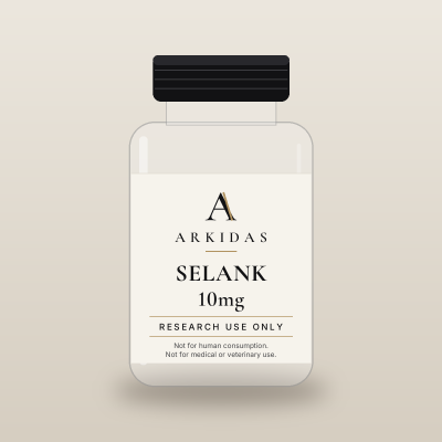 Arkidas Selank 10mg research compound vial